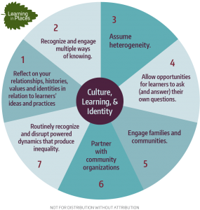 Culture, Learning and Identity Framework – Learning in Places